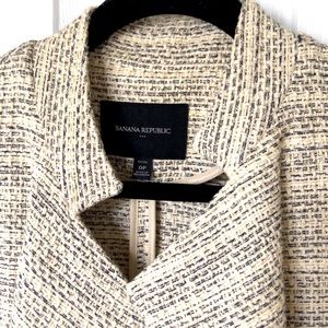 Banana Republic Tweed Jacket Blazer